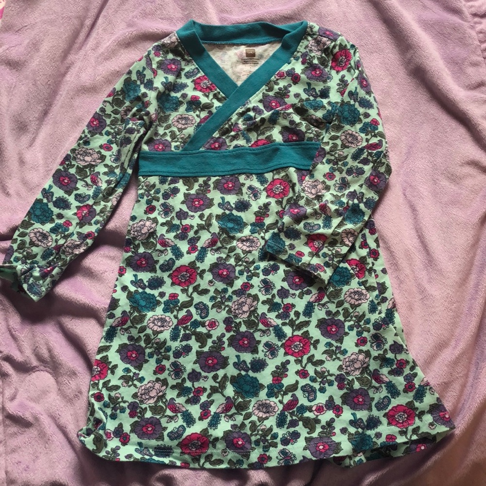 Girls Tea Collection long sleeved dress